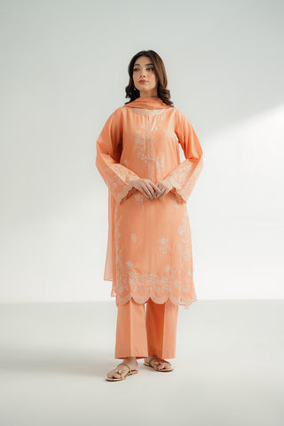 3 Piece Lawn Embroidered Suit (CS0616)