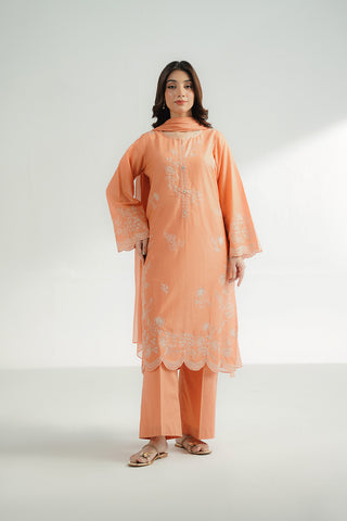 3 Piece Lawn Embroidered Suit (CS0616)