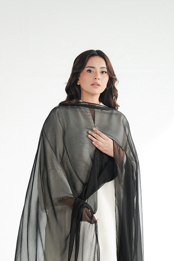 1 Piece Chiffon Embroidered Dupatta (FD0137)