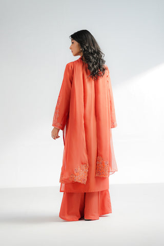 3 Piece Lawn Embroidered Suit (CS0575)
