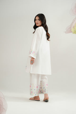 2 Piece Lawn Embroidered Suit (CF0216)