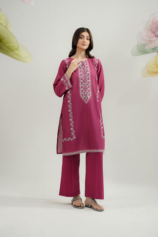 2 Piece Lawn Embroidered Suit (CP0457)