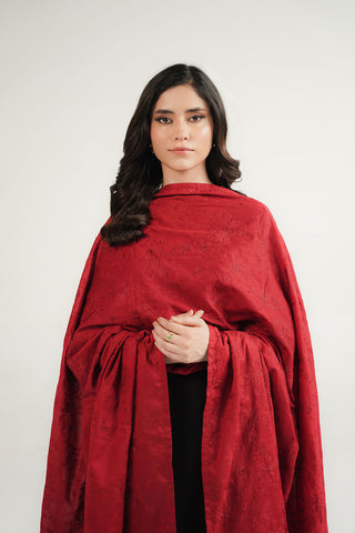 1 Piece Lawn Embroidered Shawl (CH0085)