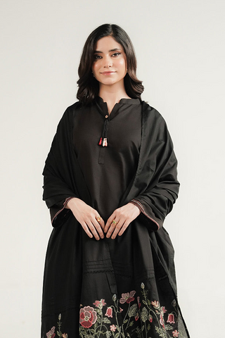 1 Piece Lawn Embroidered Shawl (CH0092)