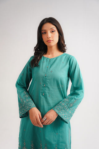 2 Piece Lawn Embroidered Suit (CP0506)