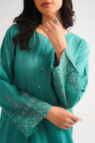 2 Piece Lawn Embroidered Suit (CP0506)