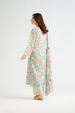 3 Piece Printed Lawn Embroidered (CP0520)