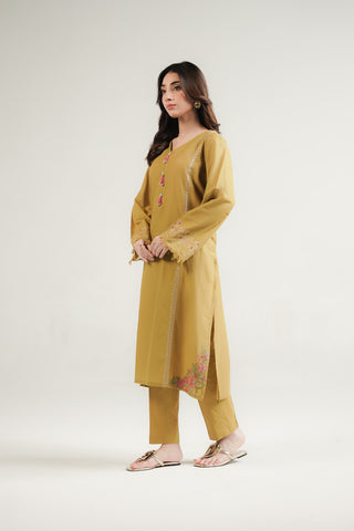 2 Piece Lawn Embroidered Suit (CP0549)