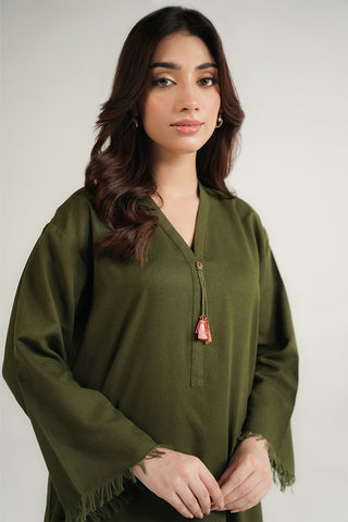 2 Piece Lawn Karandi Solid Suit (CP0538)