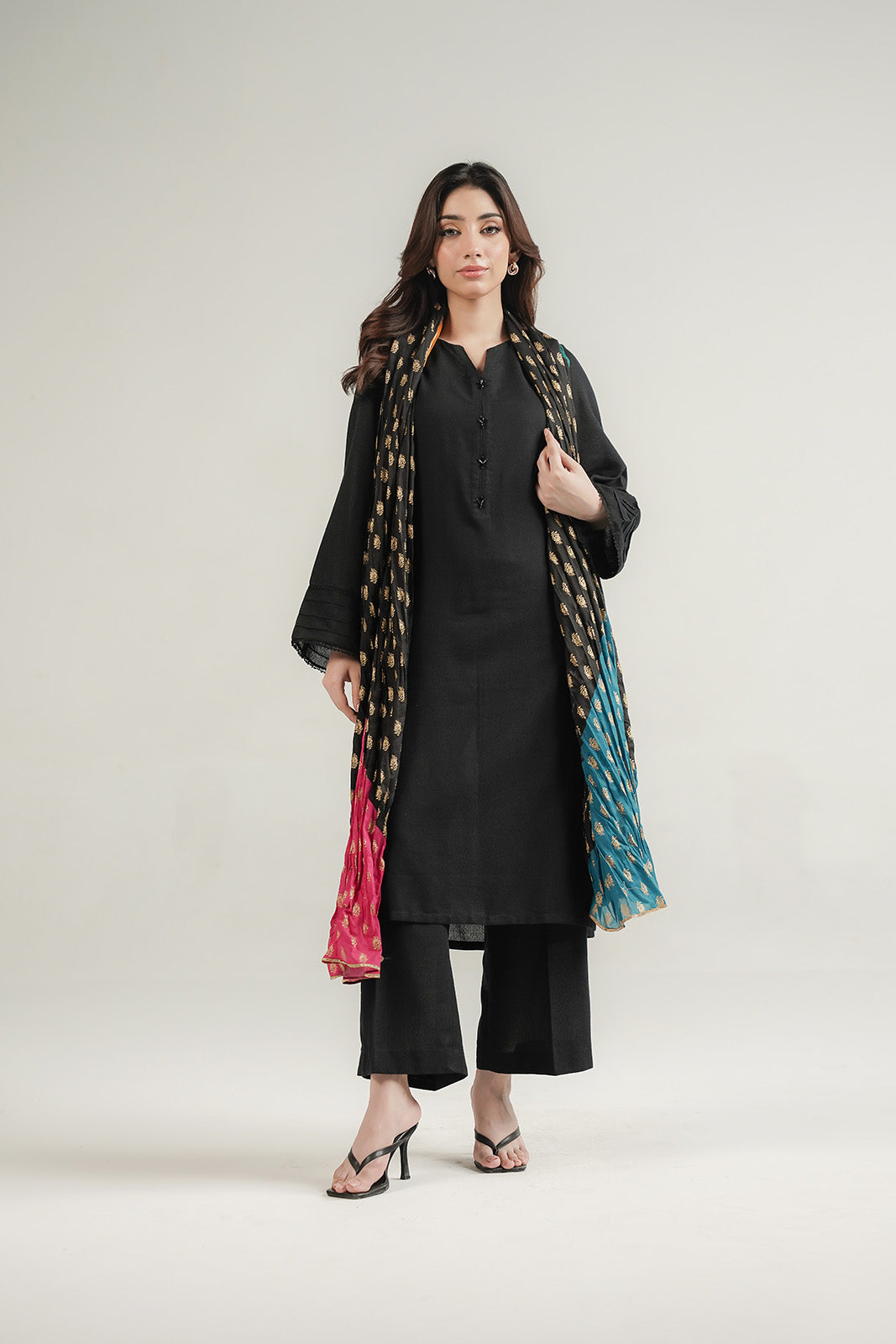 1 Piece Printed Lawn Printed Stole (CO0045)