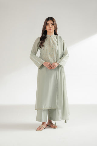 3 Piece Lawn Embroidered Suit (CS0551)