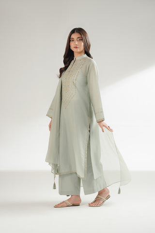 3 Piece Lawn Embroidered Suit (CS0551)