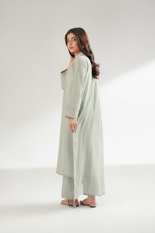 3 Piece Lawn Embroidered Suit (CS0551)