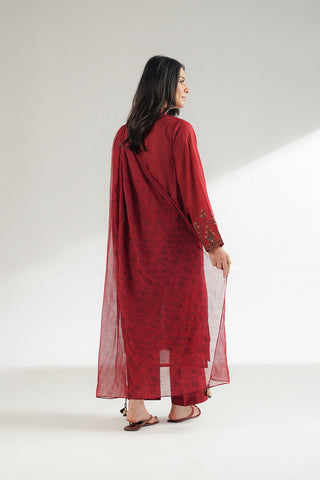 3 Piece Lawn Embroidered Suit (CS0511)