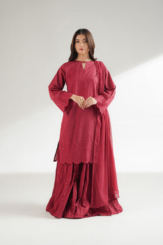3 Piece Lawn Embroidered Suit (CS0558)