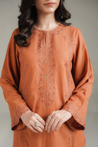 2 Piece Lawn Karandi Embroidered Suit (CS0692)