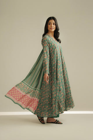 3 Piece Printed Lawn Printed Suit (CP0398)