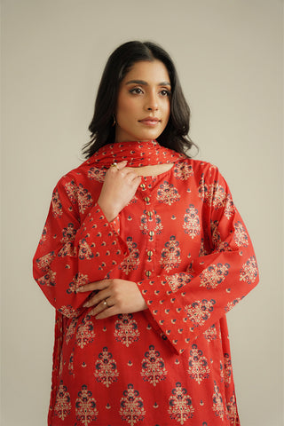 3 Piece Printed Lawn Printed Suit (CP0378)