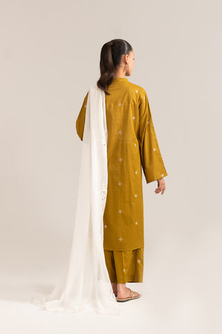1 Piece Chiffon Embroidered Dupatta (FD0013)