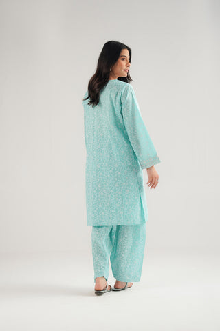 2 Piece Printed Lawn Embroidered Suit (CP0468)
