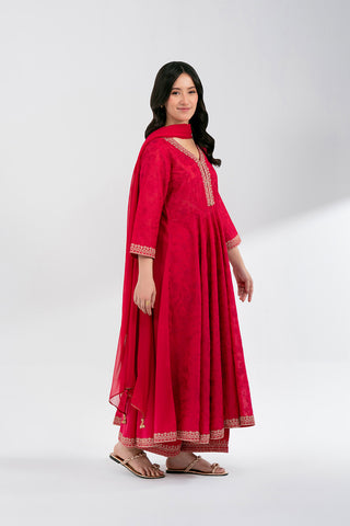 3 Piece Lawn Embroidered Suit (CS0592)