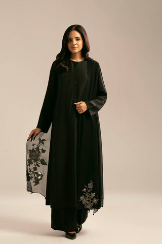 1 Piece Chiffon Embroidered (FD0059)