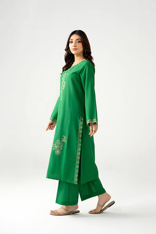 2 Piece Lawn Embroidered Suit (CP0522)