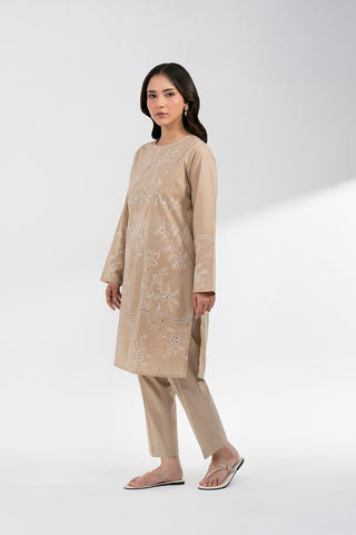 2 Piece Cambric Embroidered Suit (CS0589)