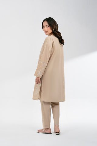 2 Piece Cambric Embroidered Suit (CS0589)