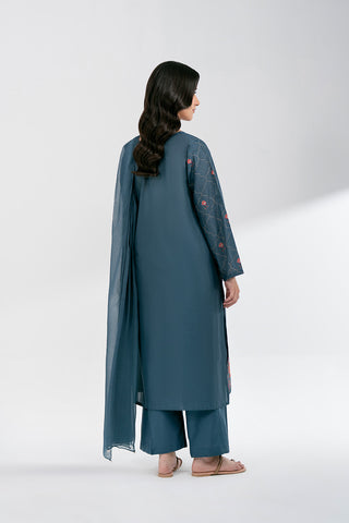3 Piece Lawn Embroidered Suit (CS0597)