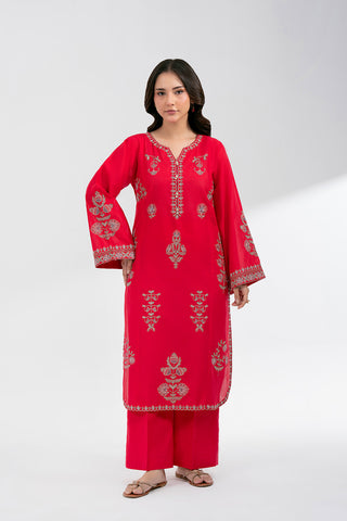 2 Piece Lawn Embroidered Suit (CS0602)