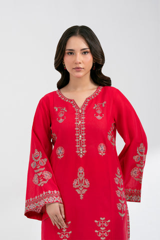 2 Piece Lawn Embroidered Suit (CS0602)
