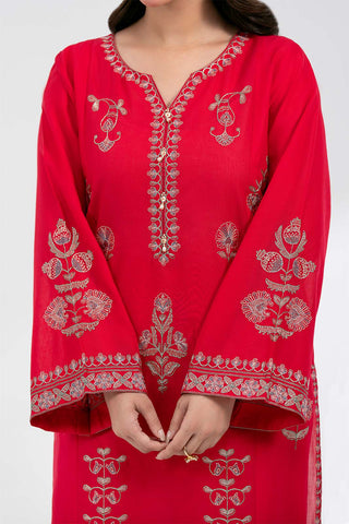 2 Piece Lawn Embroidered Suit (CS0602)