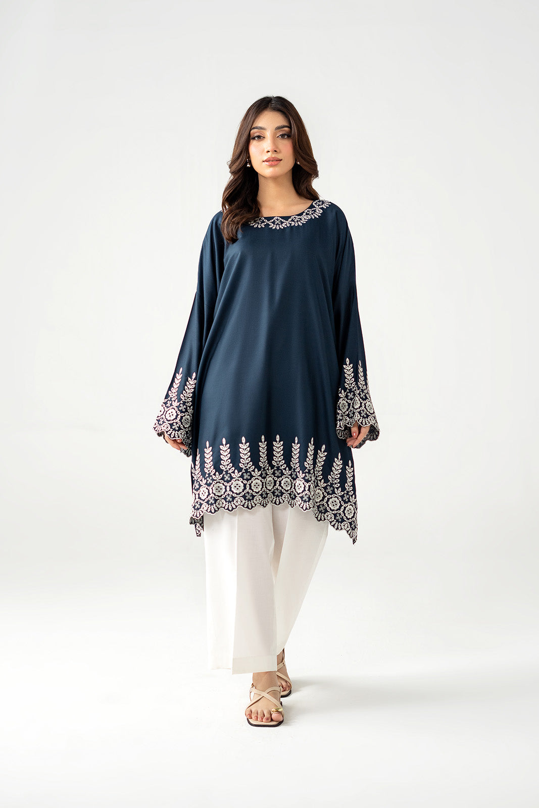1 Piece Arabic Lawn Embroidered Top (CF0221)