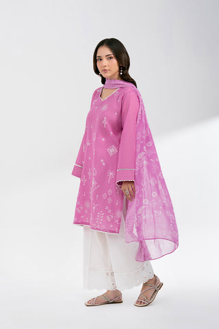 3 Piece Lawn Embroidered Suit (CS0594)