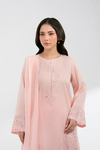 3 Piece Lawn Embroidered Suit (CS0560)