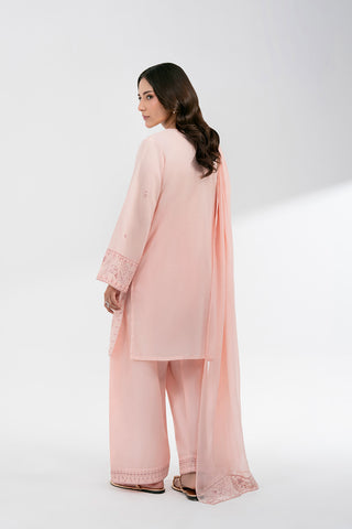 3 Piece Lawn Embroidered Suit (CS0560)