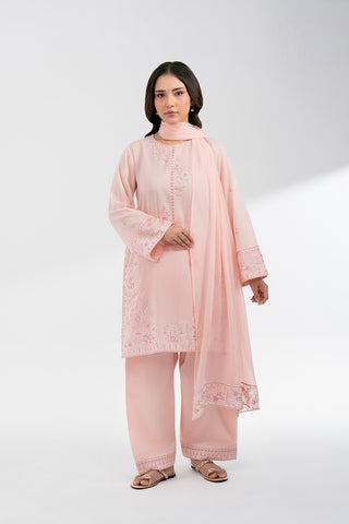 3 Piece Lawn Embroidered Suit (CS0560)