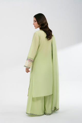 3 Piece Lawn Embroidered Suit (CS0579)