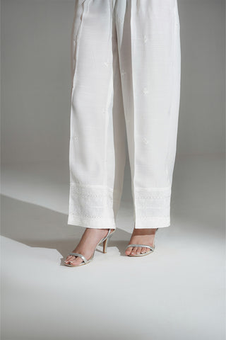 1 Piece Raw Silk Embroidered Culottes (FB0019)