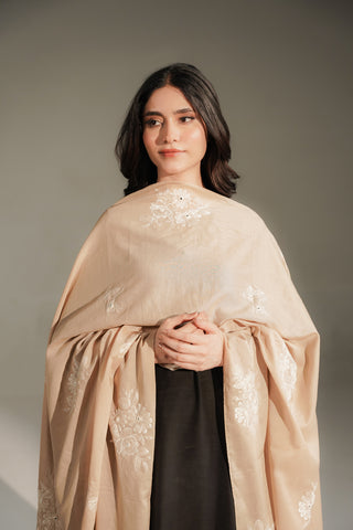 1 Piece Lawn Embroidered Shawl (CH0078)