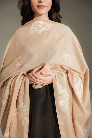 1 Piece Lawn Embroidered Shawl (CH0078)