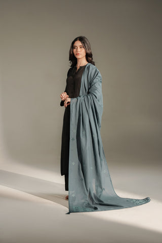 1 Piece Lawn Embroidered Shawl (CH0091)