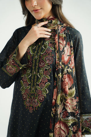 3 Piece Printed Lawn Printed Suit (CP0523)