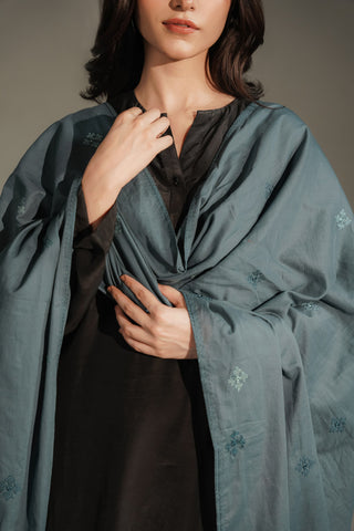1 Piece Lawn Embroidered Shawl (CH0091)