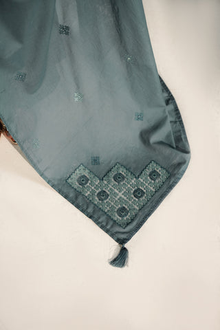 1 Piece Lawn Embroidered Shawl (CH0091)