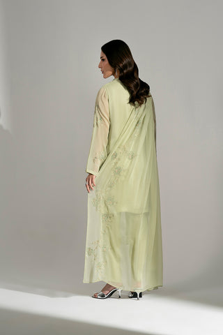 3 Piece Chiffon Embroidered Suit (FS0188)