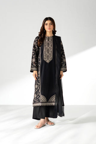 3 Piece Lawn Embroidered Suit (CS0639)