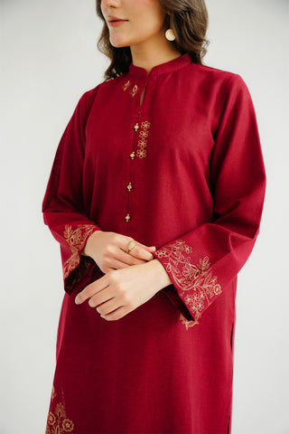 2 Piece Cotton Karandi Embroidered Suit (CP0315)