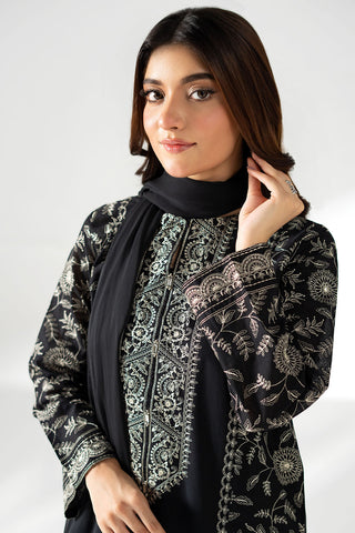 3 Piece Lawn Embroidered Suit (CS0639)